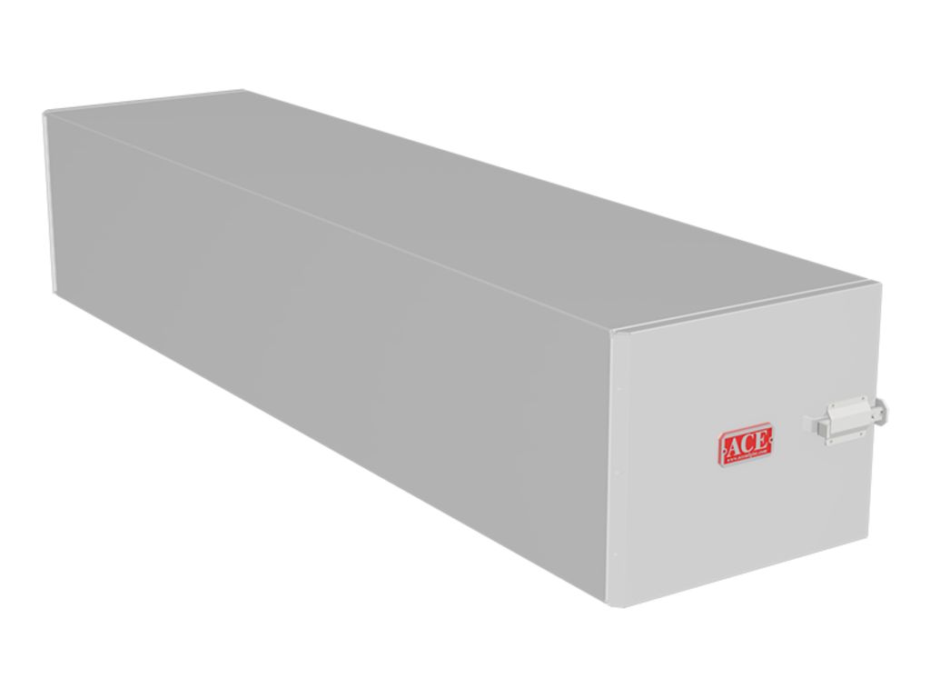 Dunnage Box 24W100D20H slide latch smooth