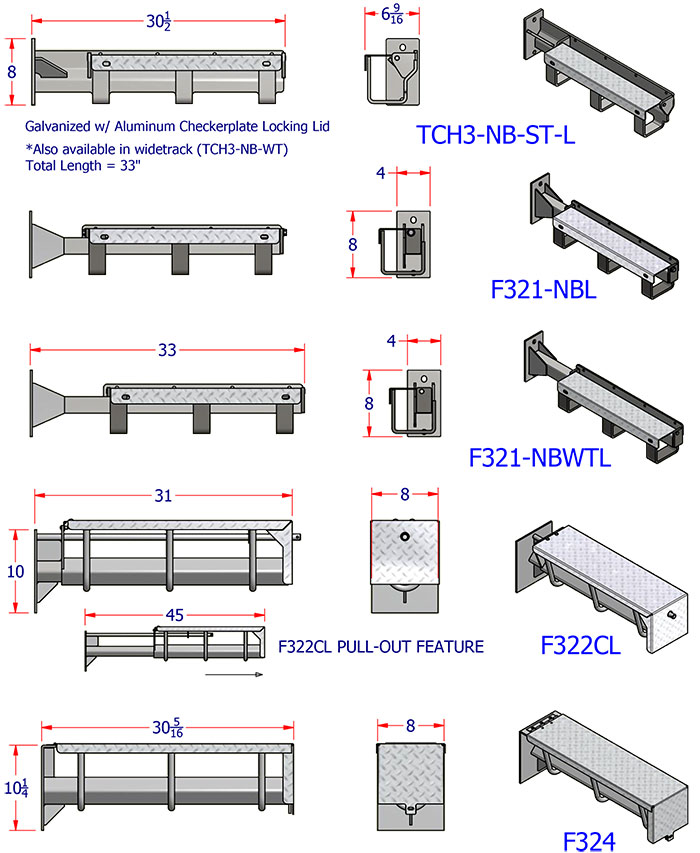 ACE Manufacturing Inc Tire Chain Hangers
